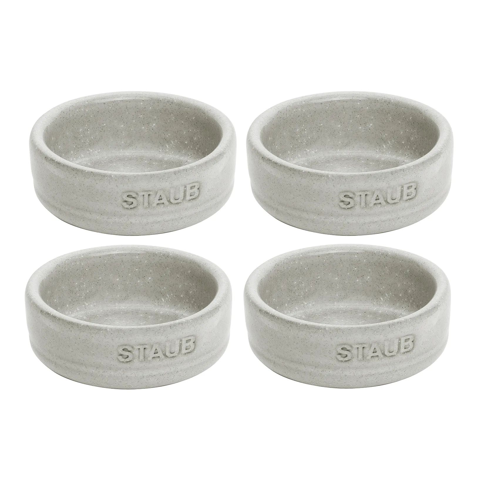 Mini bol Staub New White Truffle Lot de 4, Ø5 cm STAUB