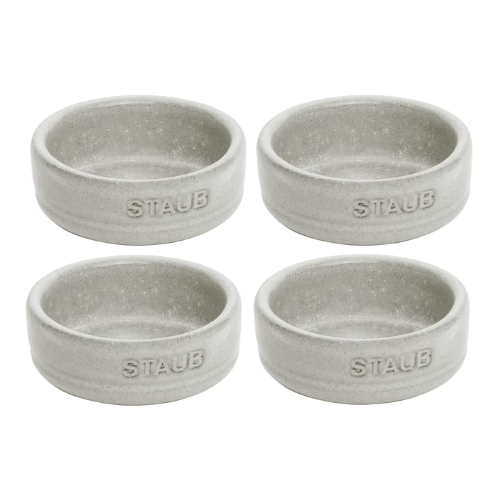 Mini bol Staub New White Truffle Lot de 4 - Ø5 cm - STAUB