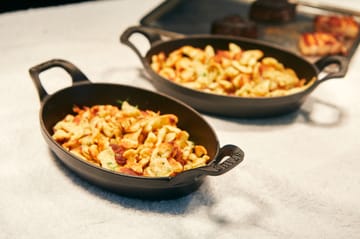 Plat à four ovale en fonte Staub 21 cm - Noir - STAUB