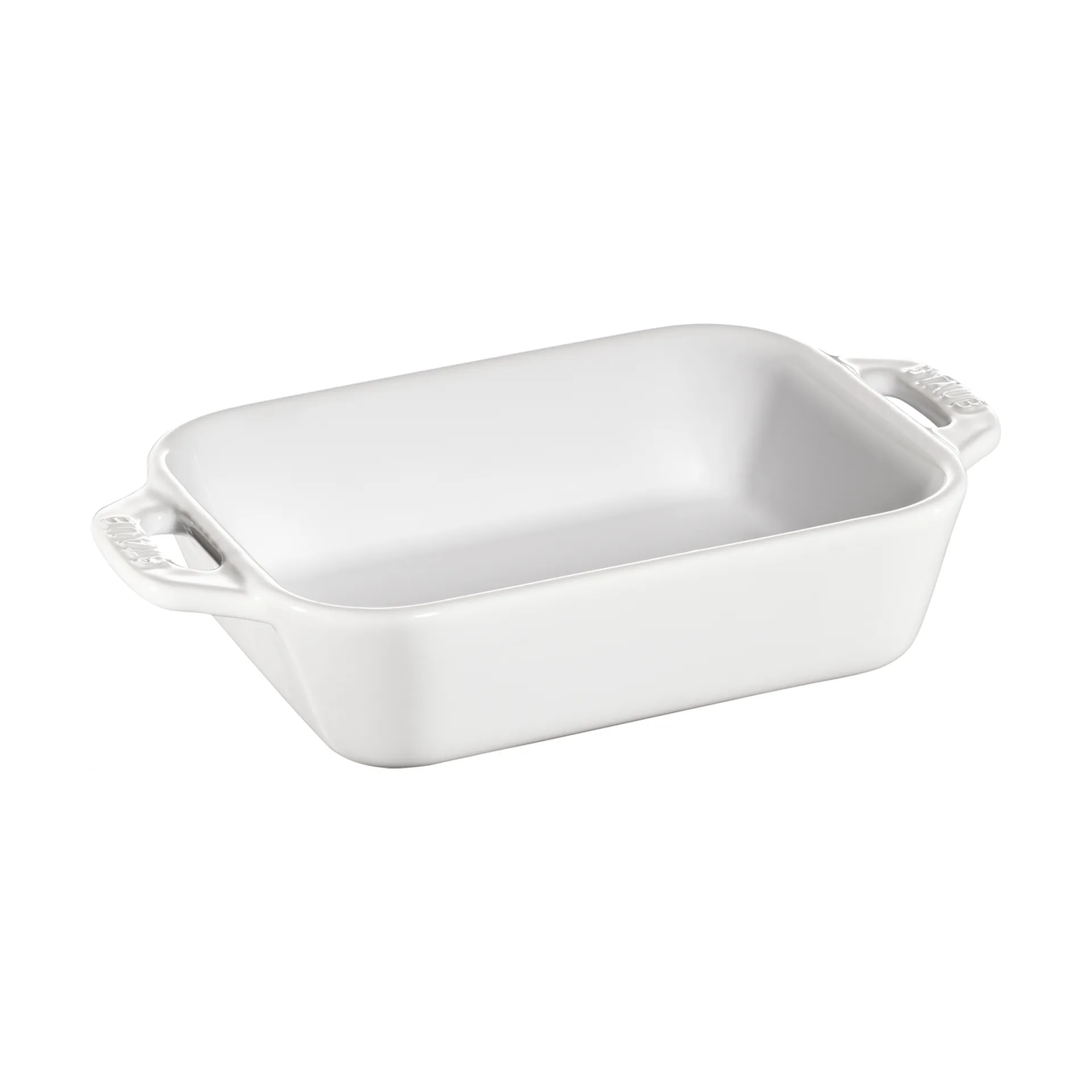 Plat à four rectangulaire Staub 25x40 cm, Blanc STAUB