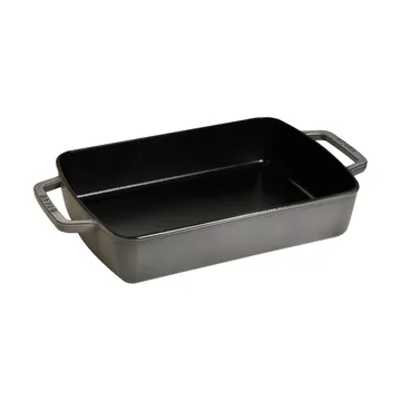 Plat à four Specialities Staub 30x20 cm - Gris graphite - STAUB