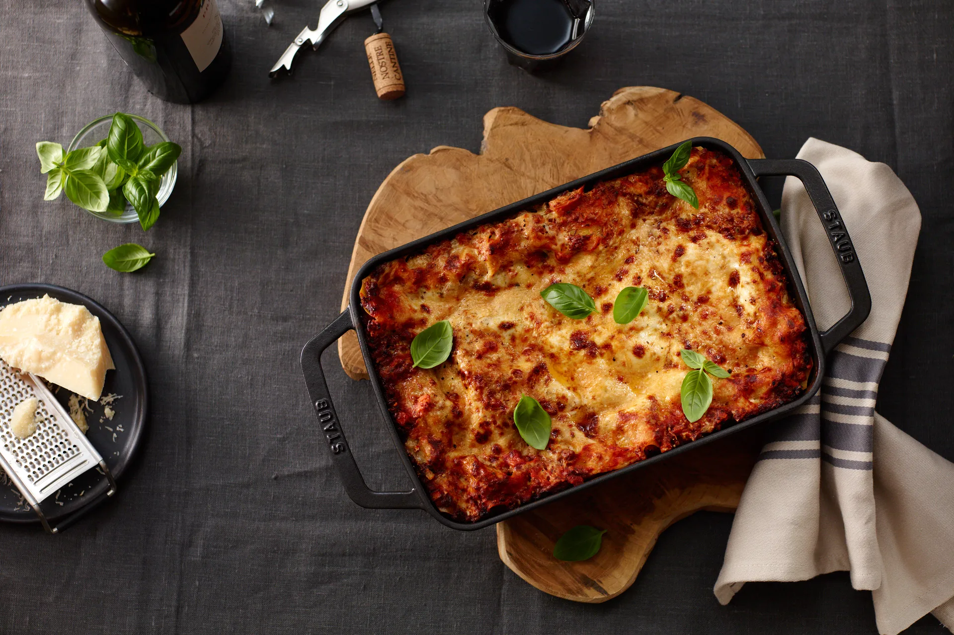 Plat à four Specialities Staub 30x20 cm, Noir STAUB