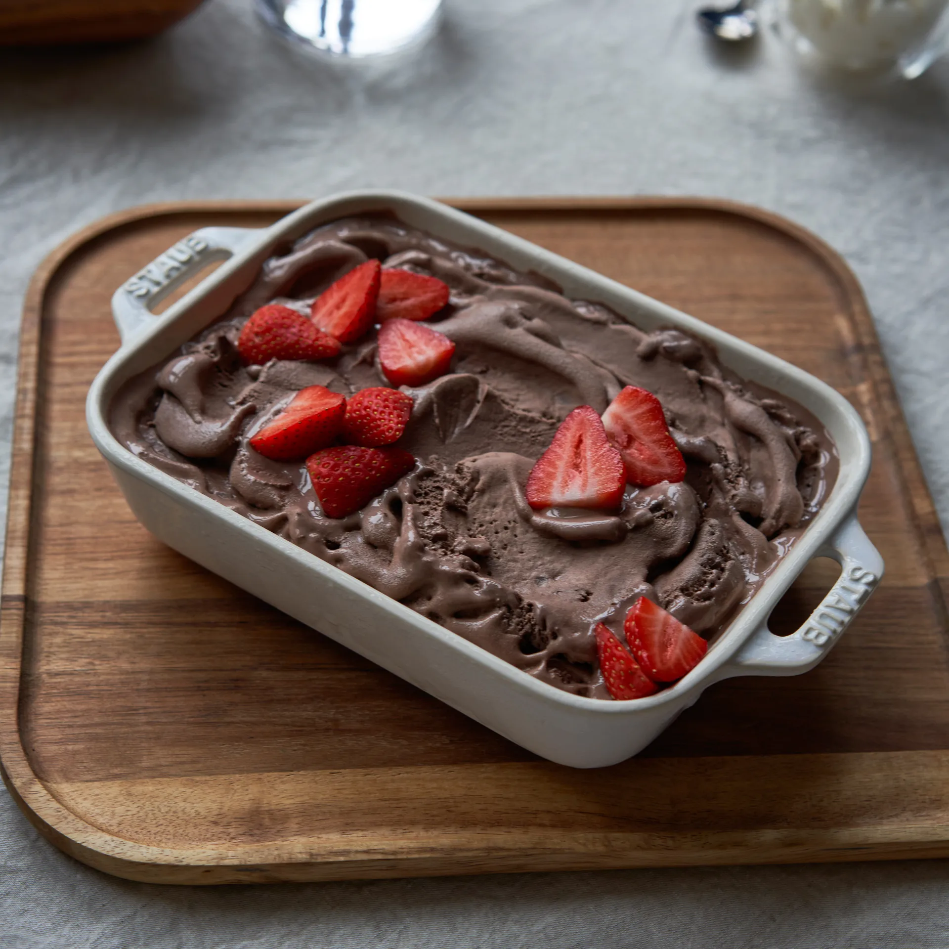 Plat à four Staub 3 Pièces, Ivory white STAUB