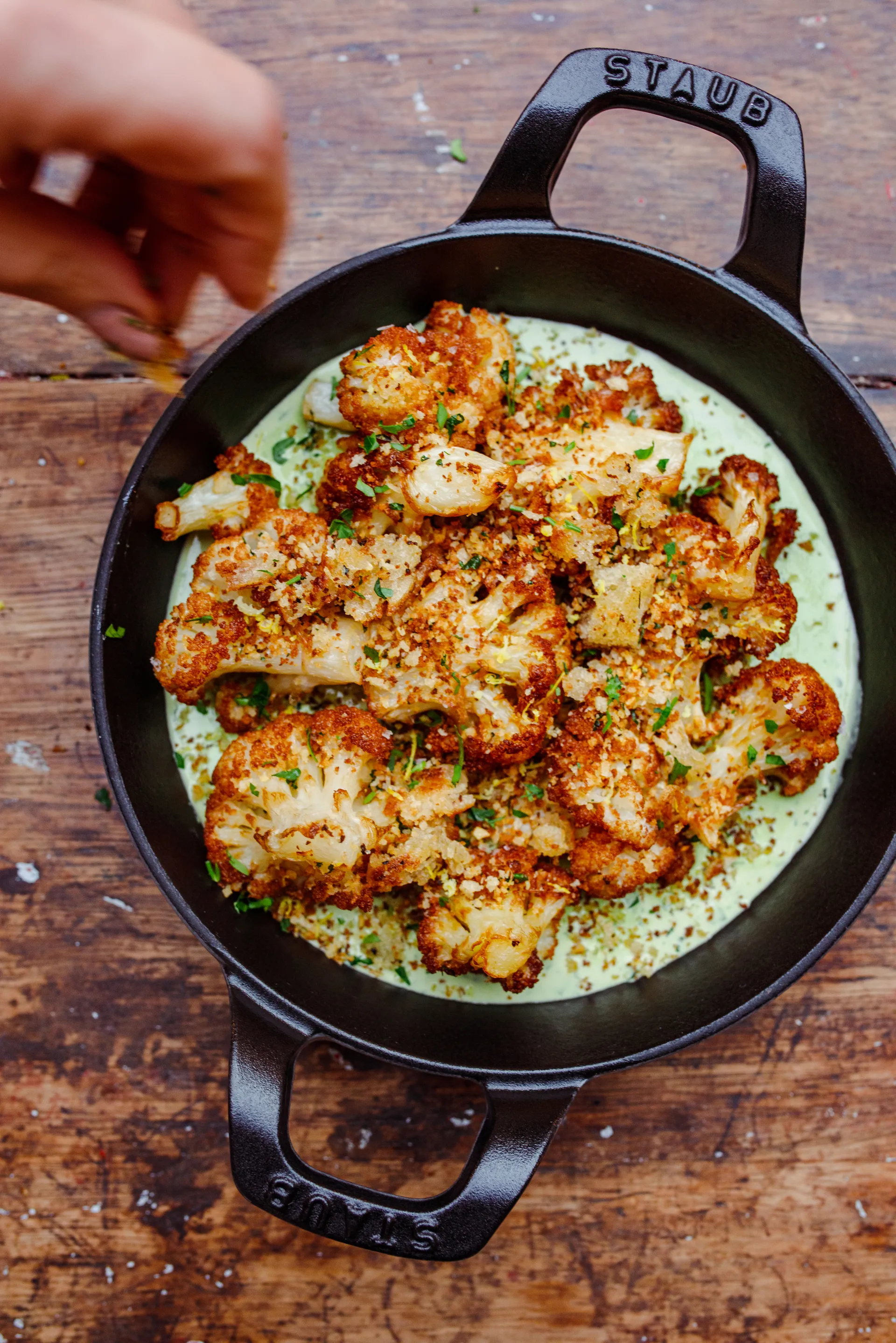 Plat à gratin rond Staub fonte Ø20 cm, Noir STAUB