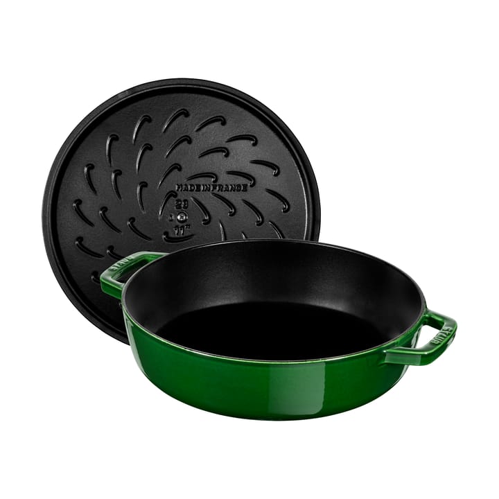 Poêle à frire en fonte Chistera Staub Ø24 cm, Basilic vert STAUB