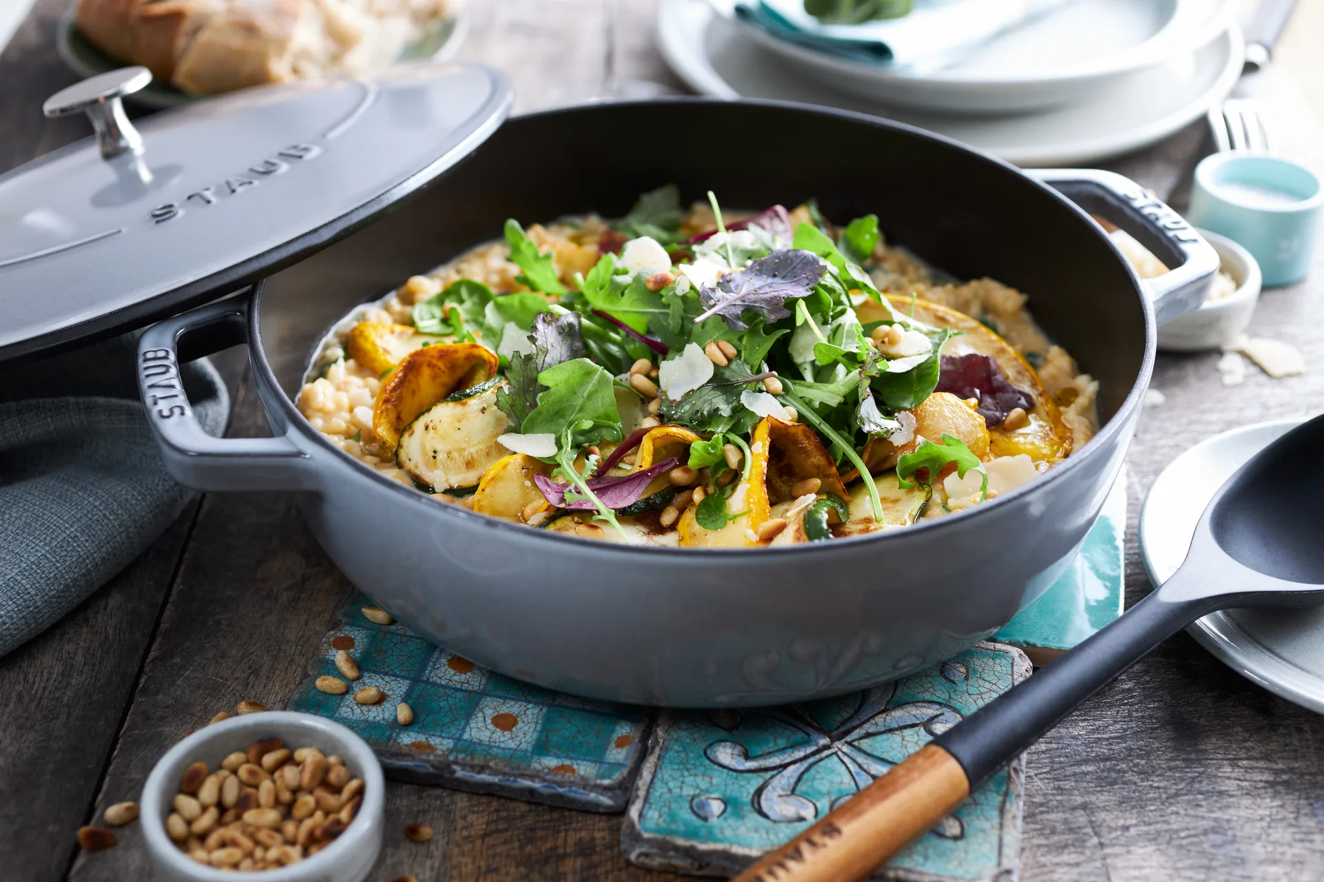 Poêle à frire en fonte Chistera Staub Ø24 cm, Gris graphite STAUB