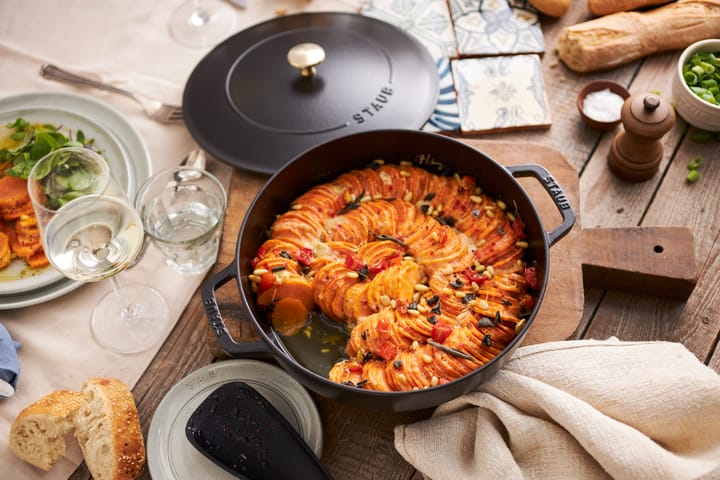Poêle à frire en fonte Chistera Staub Ø24 cm, Noir STAUB