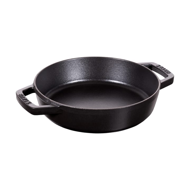 Poêle à frire Staub fonte 2 poignées noire - Ø20 cm - STAUB