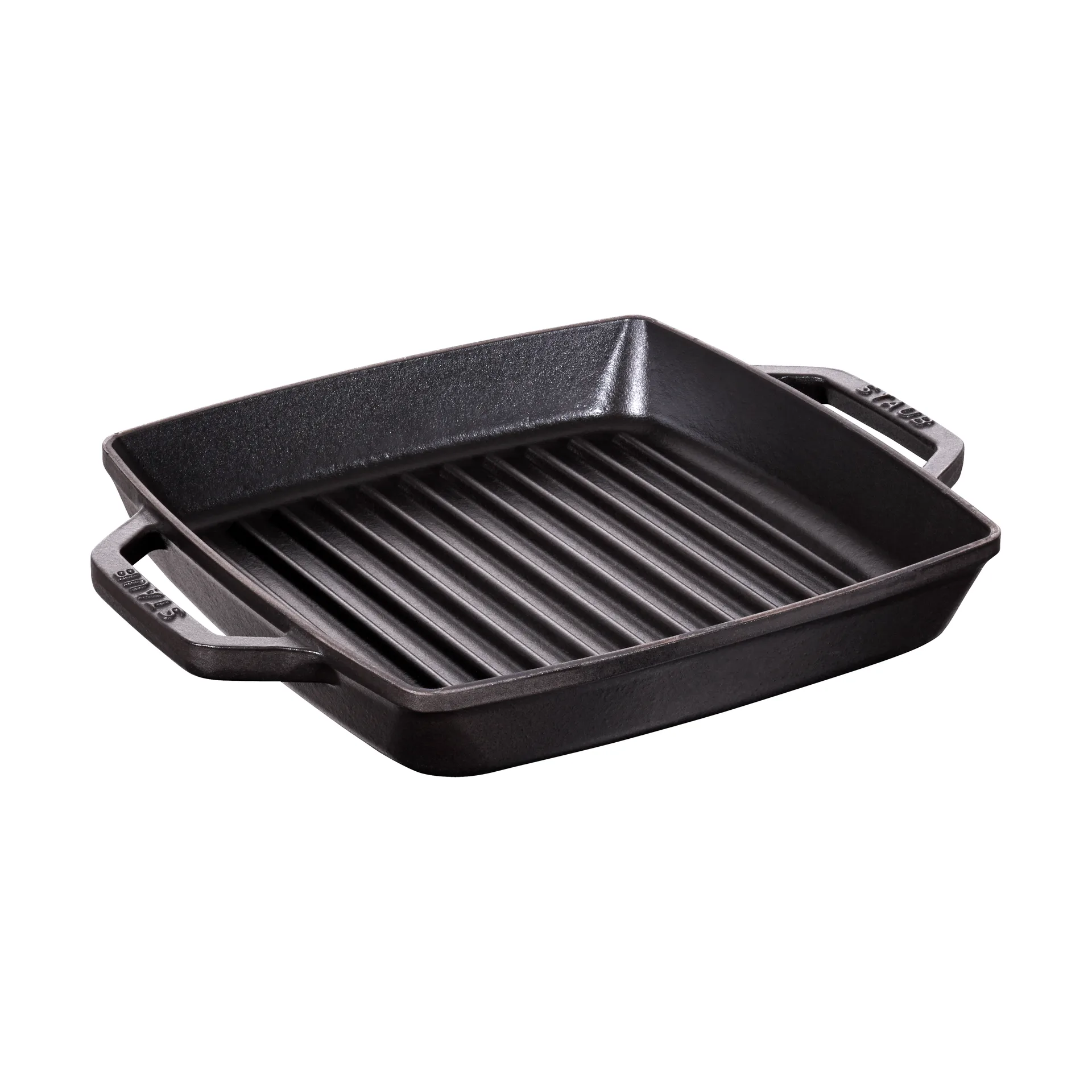 Poêle à griller Pure Staub fonte carrée noire, 23 cm STAUB