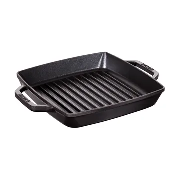 Poêle à griller Pure Staub fonte carrée noire - 23 cm - STAUB