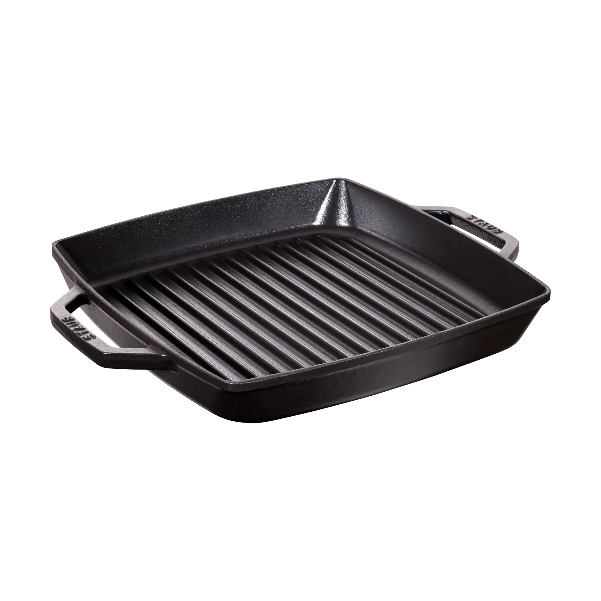 Poêle à griller Pure Staub fonte carrée noire, 28 cm STAUB