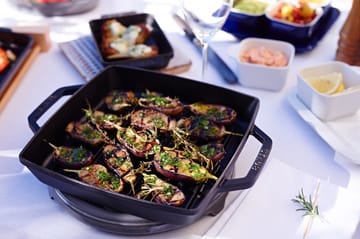 Poêle à griller Pure Staub fonte carrée noire - 28 cm - STAUB