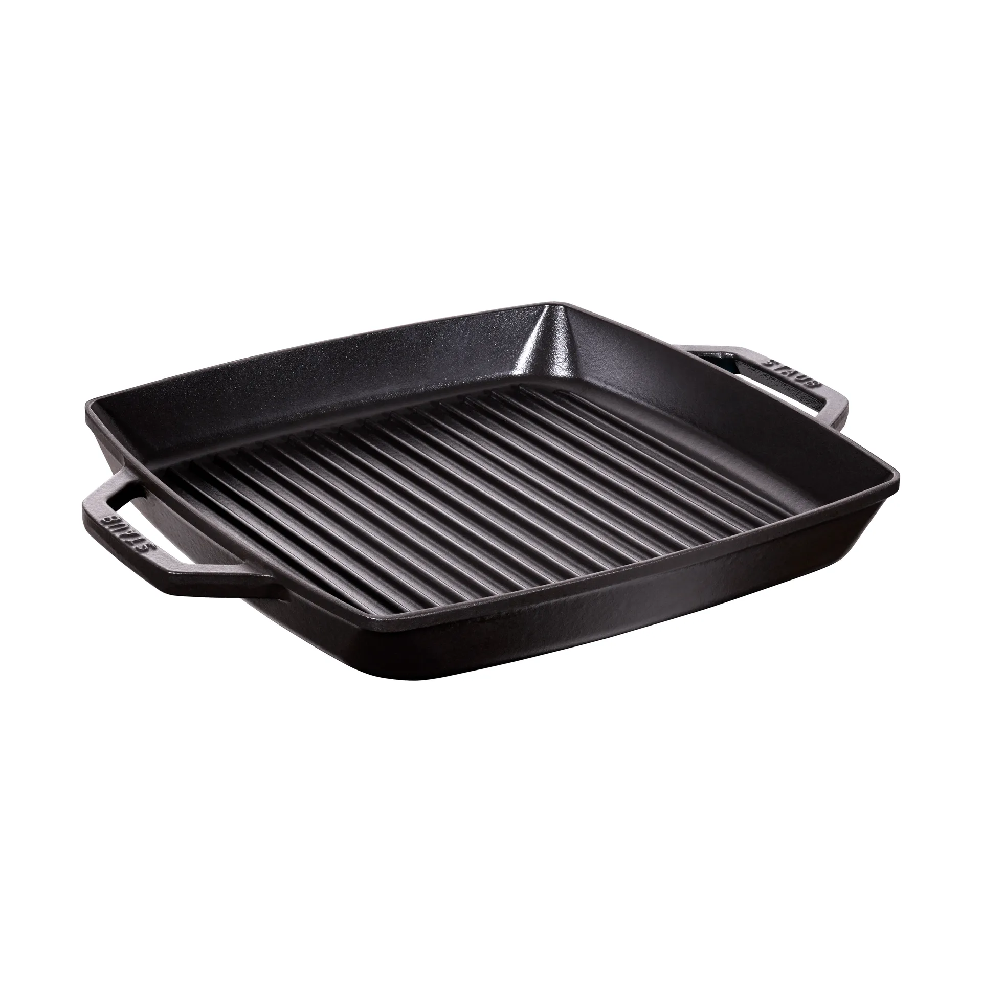 Poêle à griller Pure Staub fonte carrée noire, 33 cm STAUB