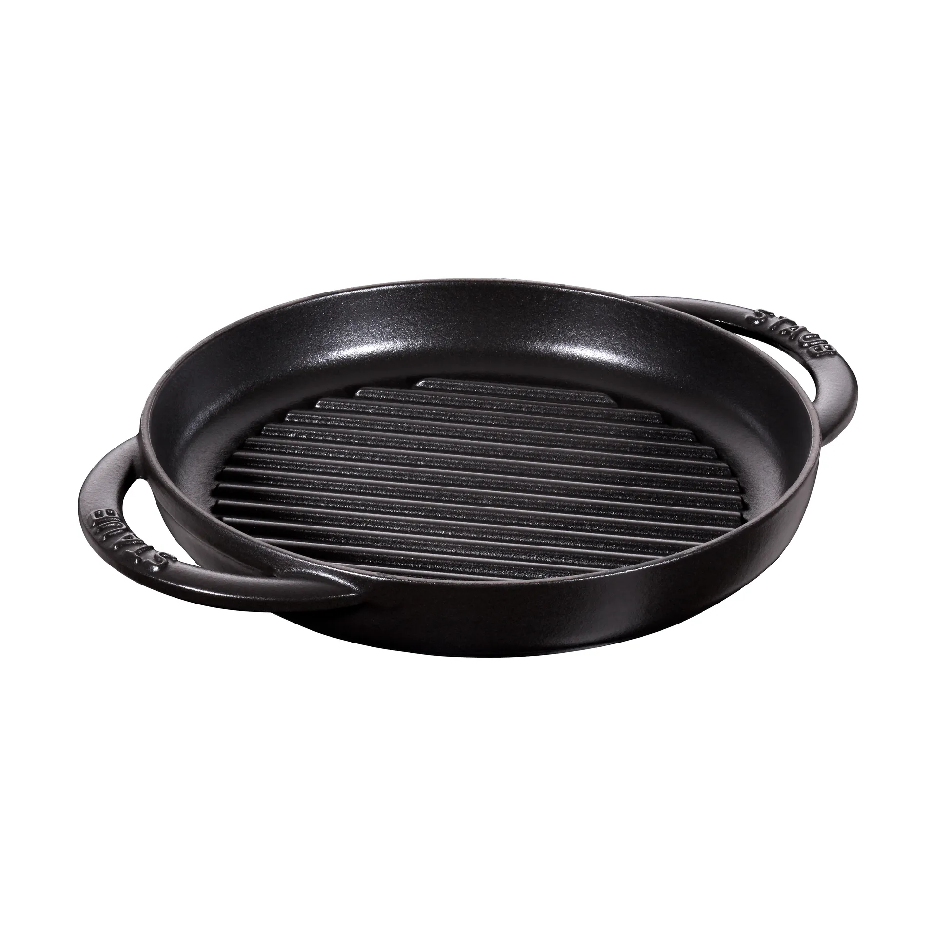 Poêle à griller Pure Staub fonte ronde noire, Ø22 cm STAUB