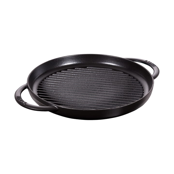 Poêle à griller Pure Staub fonte ronde noire - Ø30 cm - STAUB
