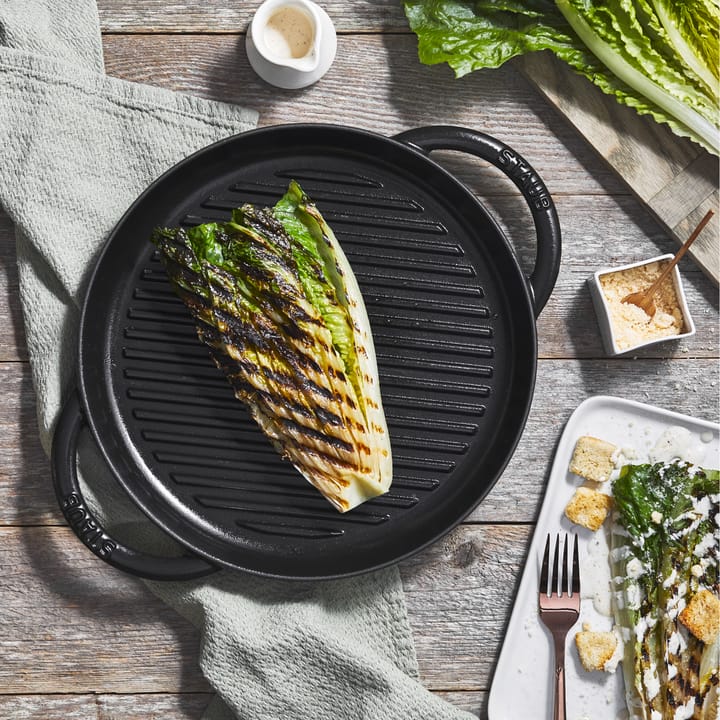 Poêle à griller Pure Staub fonte ronde noire, Ø30 cm STAUB