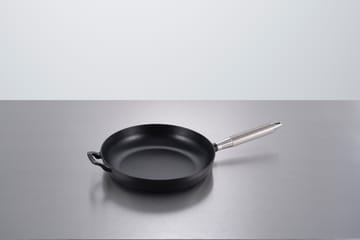 Poêle en fonte noire Buster & Punch Ø28 cm - Poignée en acier - STAUB