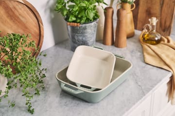 Set de plats à gratin Staub fonte rectangulaire 2 pièces - Bois d'eucalyptus - STAUB