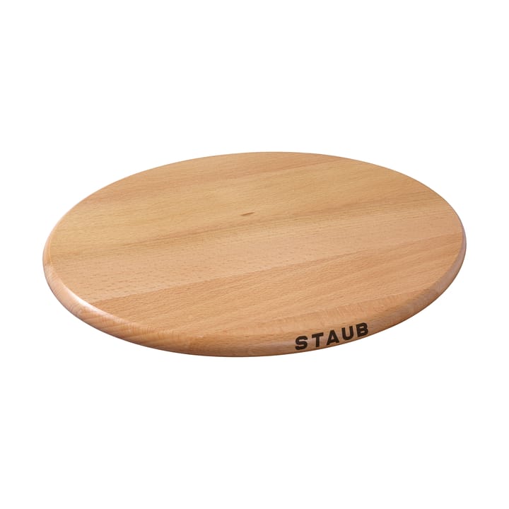Sous-plat magnétique ovale en hêtre Staub - 29 cm - STAUB