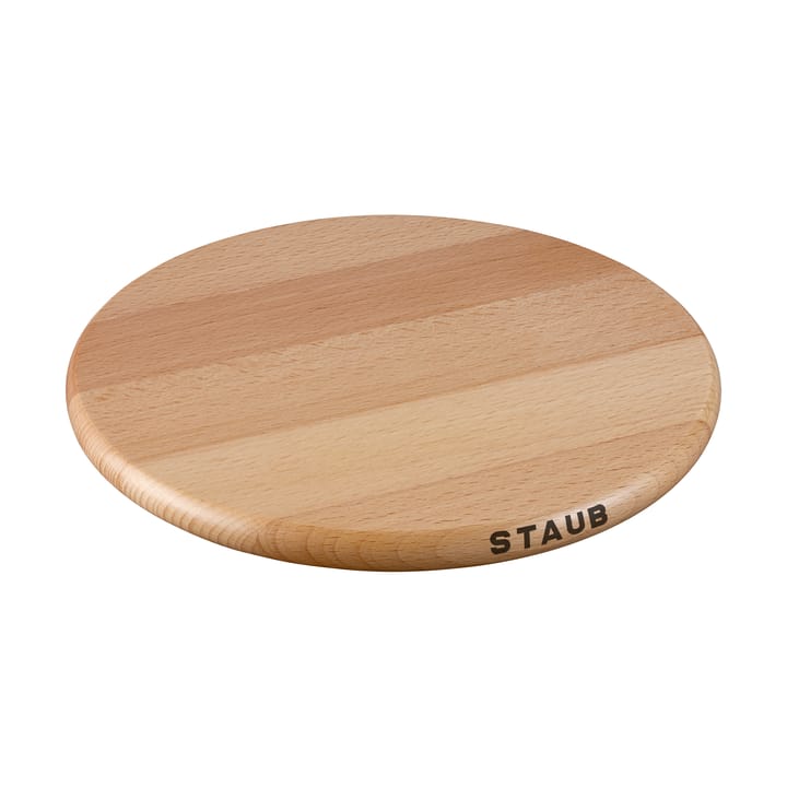 Sous-plat magnétique rond en hêtre Staub - 23 cm - STAUB