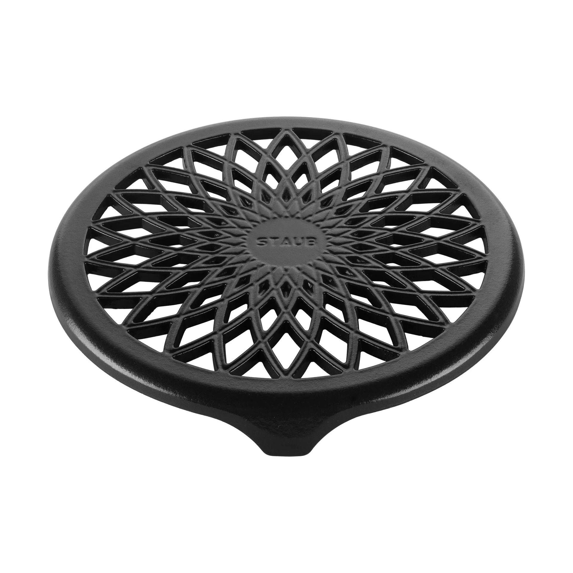 Sous-plat Twister Staub 18,5x19 cm, Noir STAUB