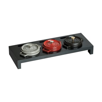 Support de service Staub pour 3 mini cocottes - Noir - STAUB