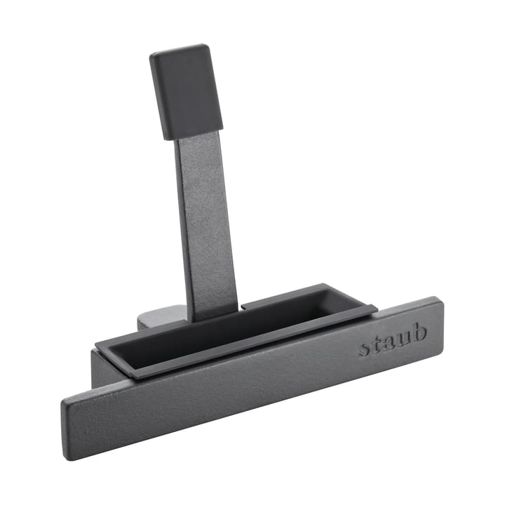 Support pour couvercle en fonte-silicone Staub - Noir - STAUB