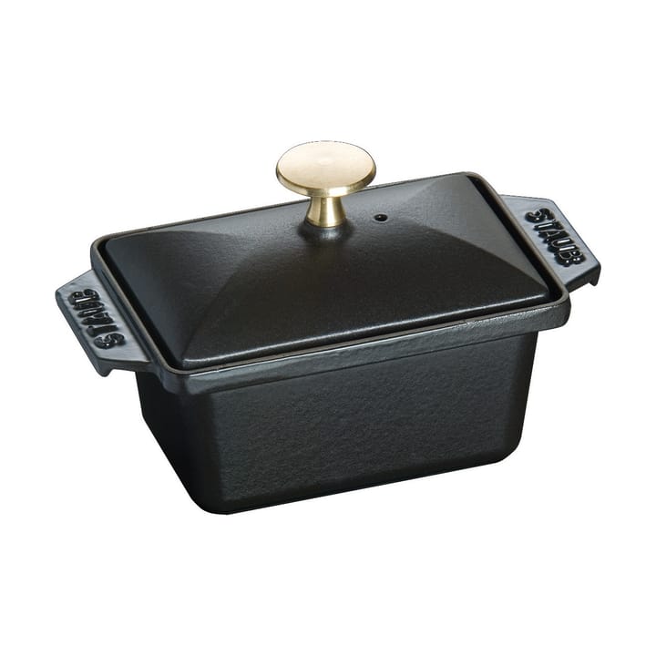 Terrine Staub plat à gratin fonte noir - 15x11 cm - STAUB