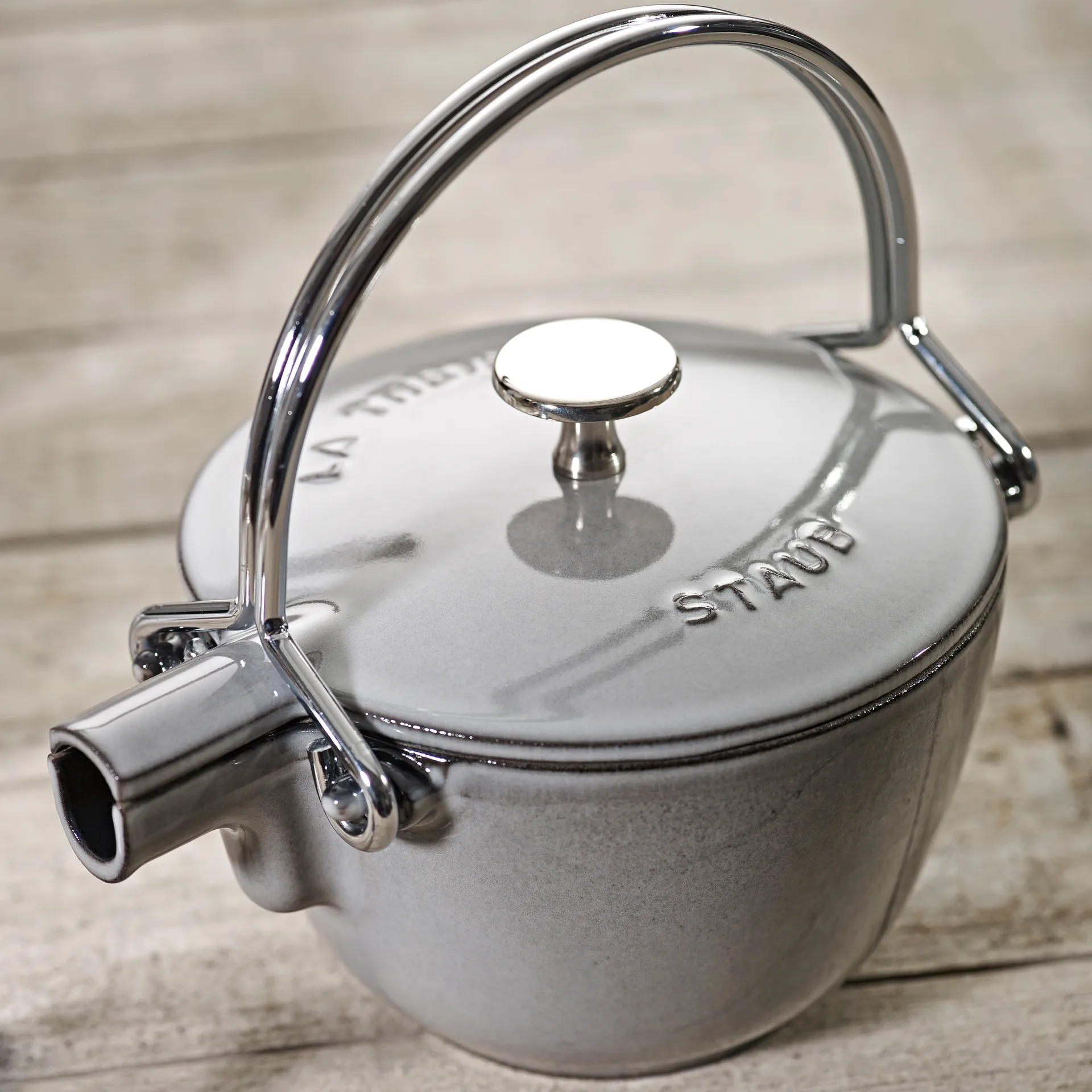 Théière ronde Staub 1,15 L, Gris STAUB
