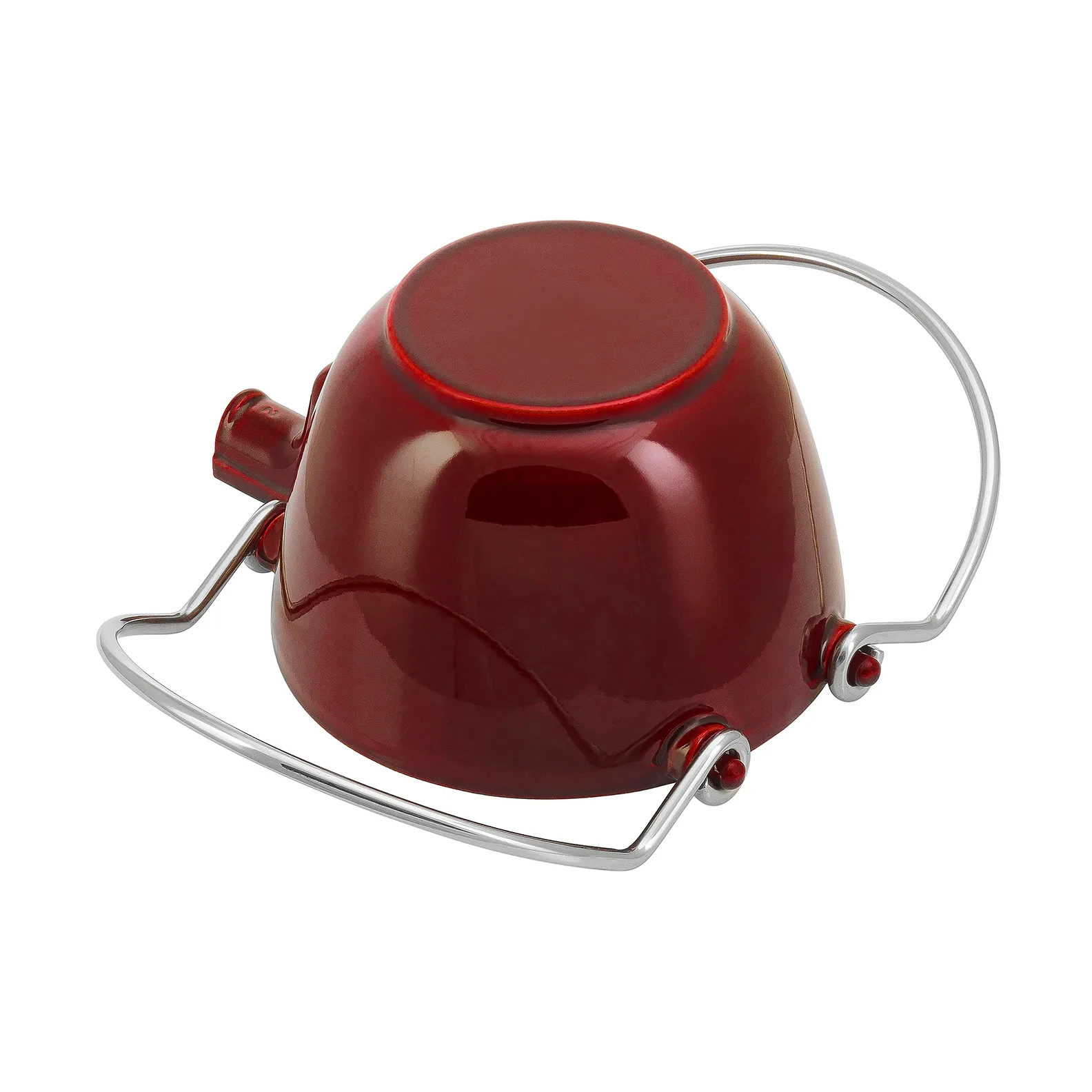 Théière Staub fonte ronde 1,15 L, Rouge grenadine STAUB