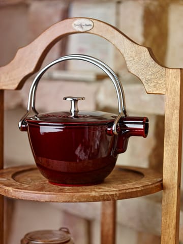Théière Staub fonte ronde 1,15 L - Rouge grenadine - STAUB