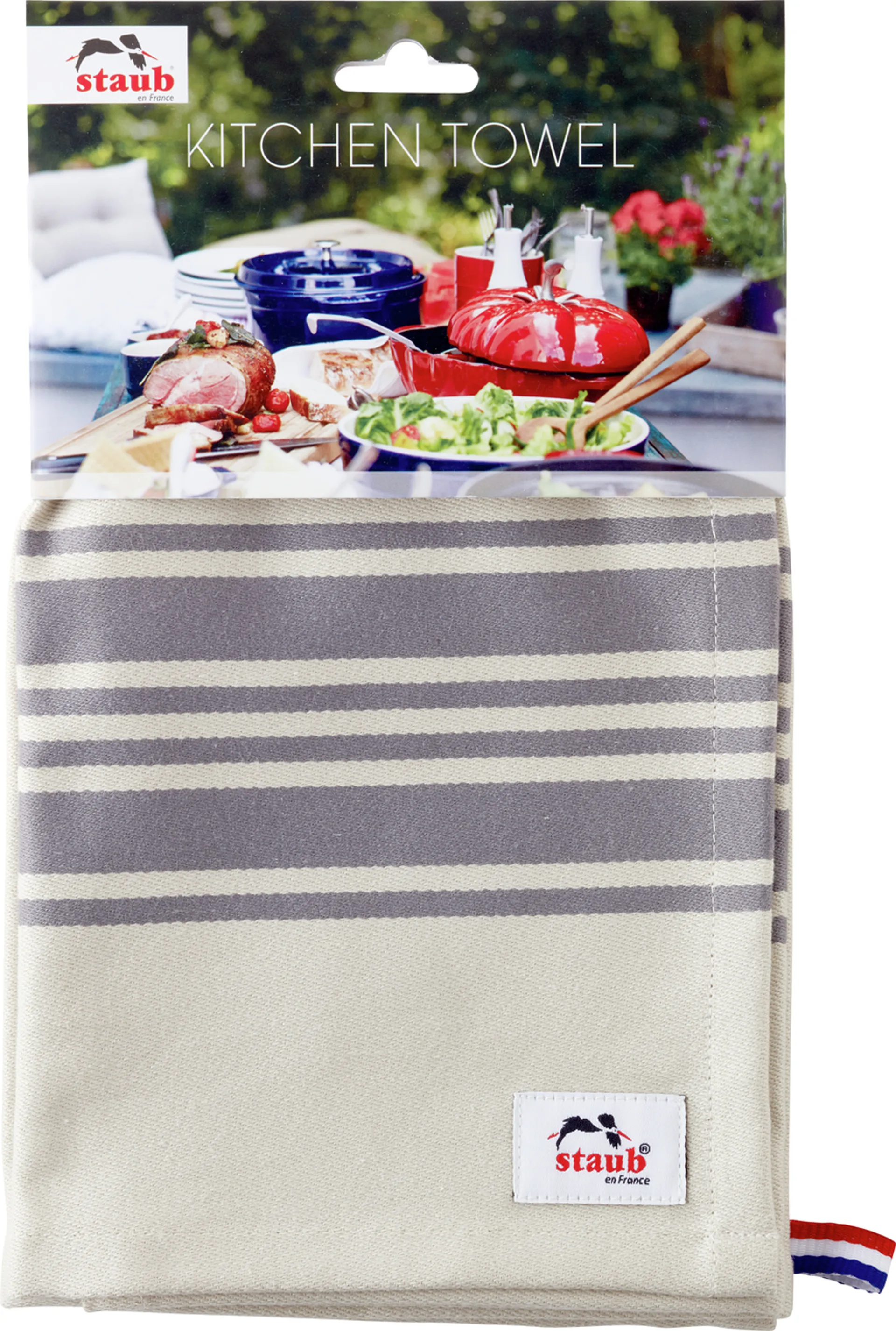 Torchon Staub 50x70 cm, Gris STAUB