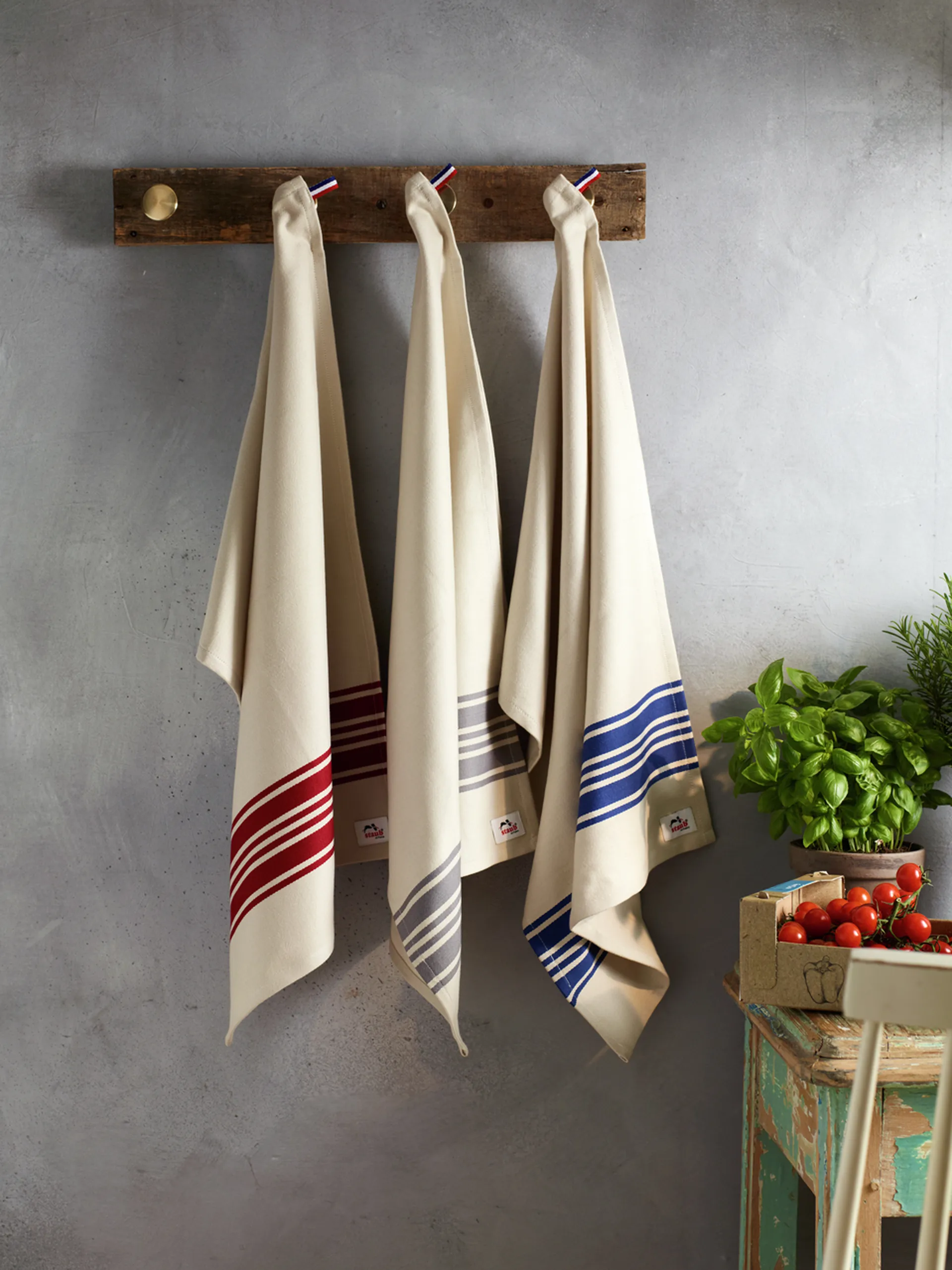 Torchon Staub 50x70 cm, Gris STAUB