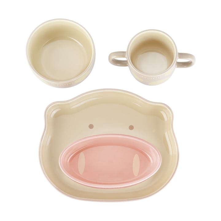 Vaisselle enfant Staub 4 pièces - Beige - Staub