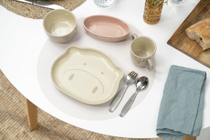 Vaisselle enfant Staub 4 pièces, Beige STAUB