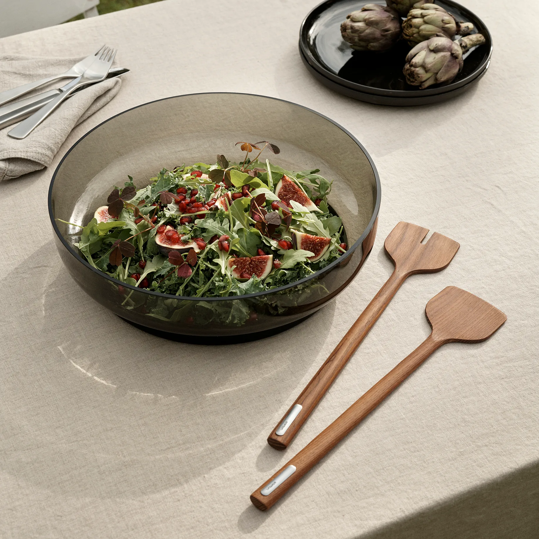 Bol de service Hoop, Smoke (gris) Stelton