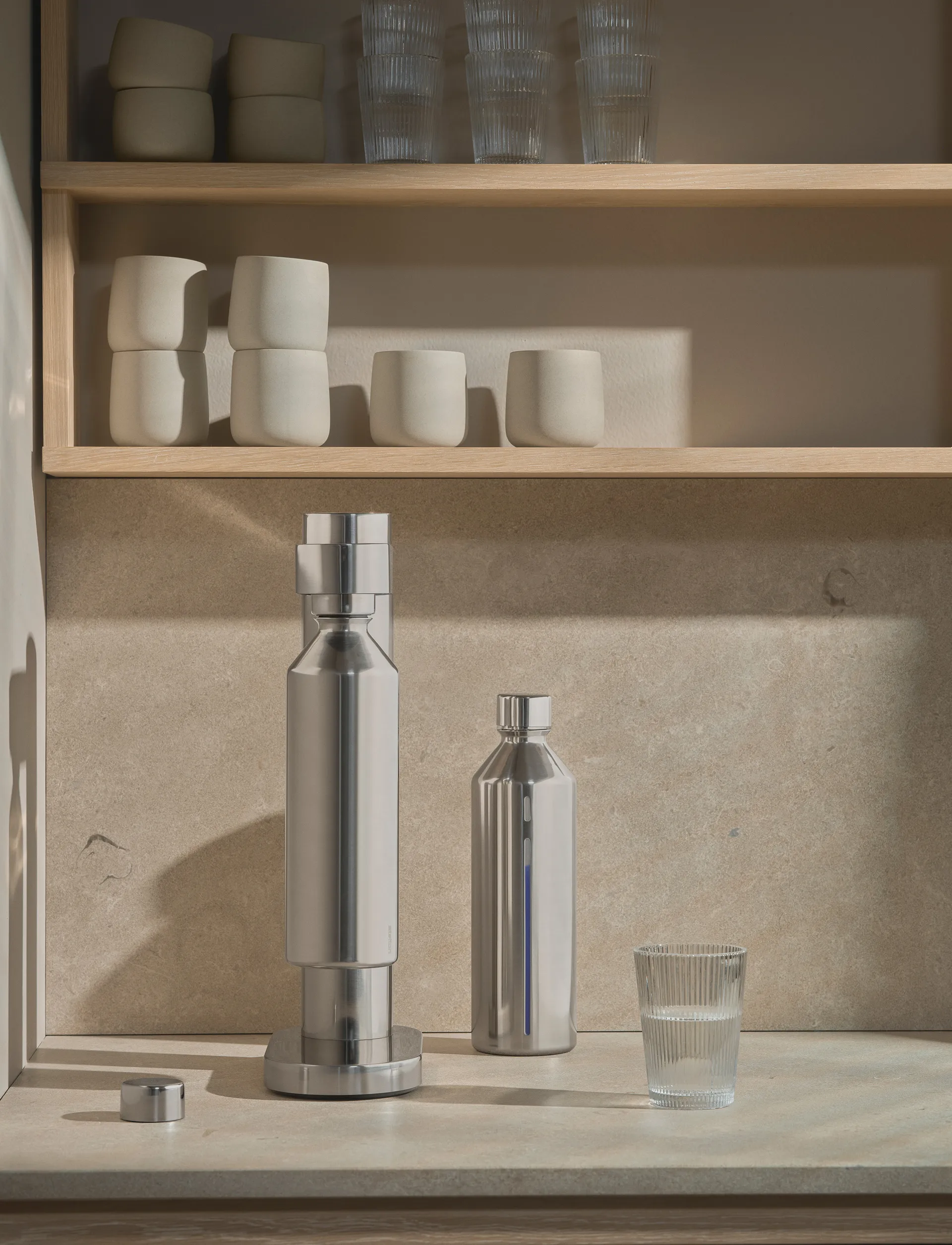 Bouteille Brus pour machine à gazéifier 1,2 L, Steel Stelton