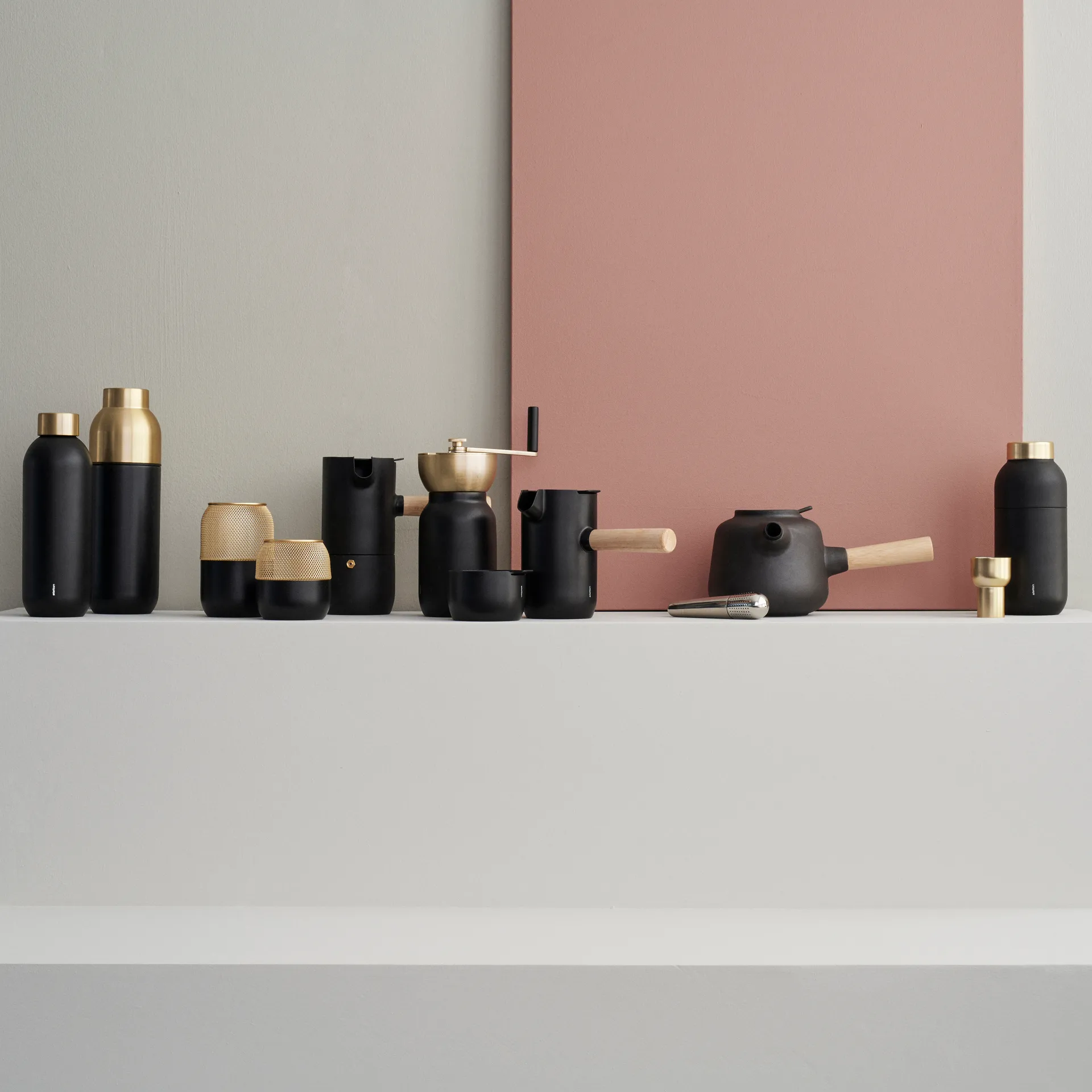 Bouteille isotherme Collar 0,75 l, noir Stelton