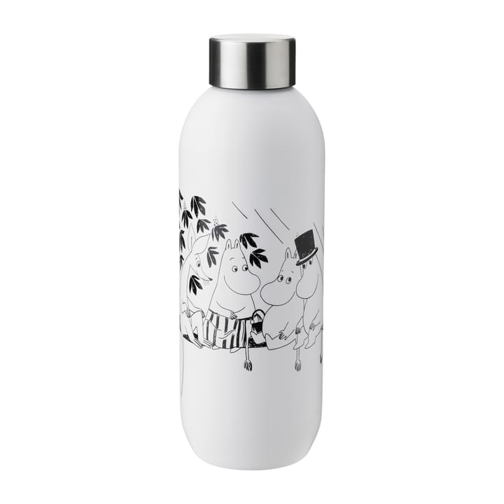 Bouteille Keep Cool Moomin 0,75 l - Soft white-black - Stelton