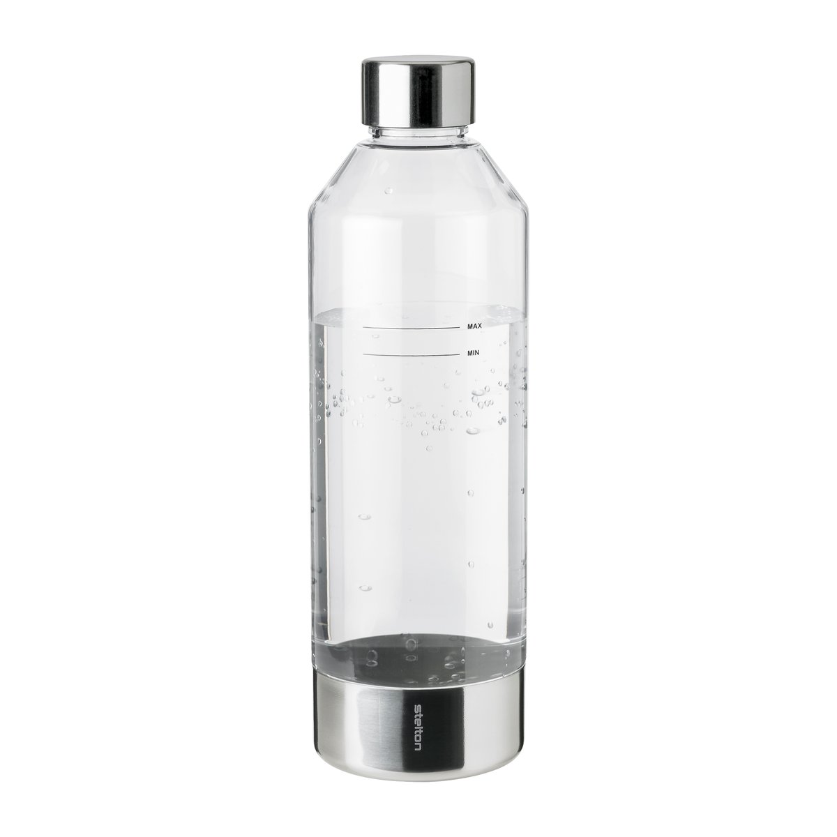 Stelton Bouteille pour machine à eau gazeuse Brus 1,15 l Steel