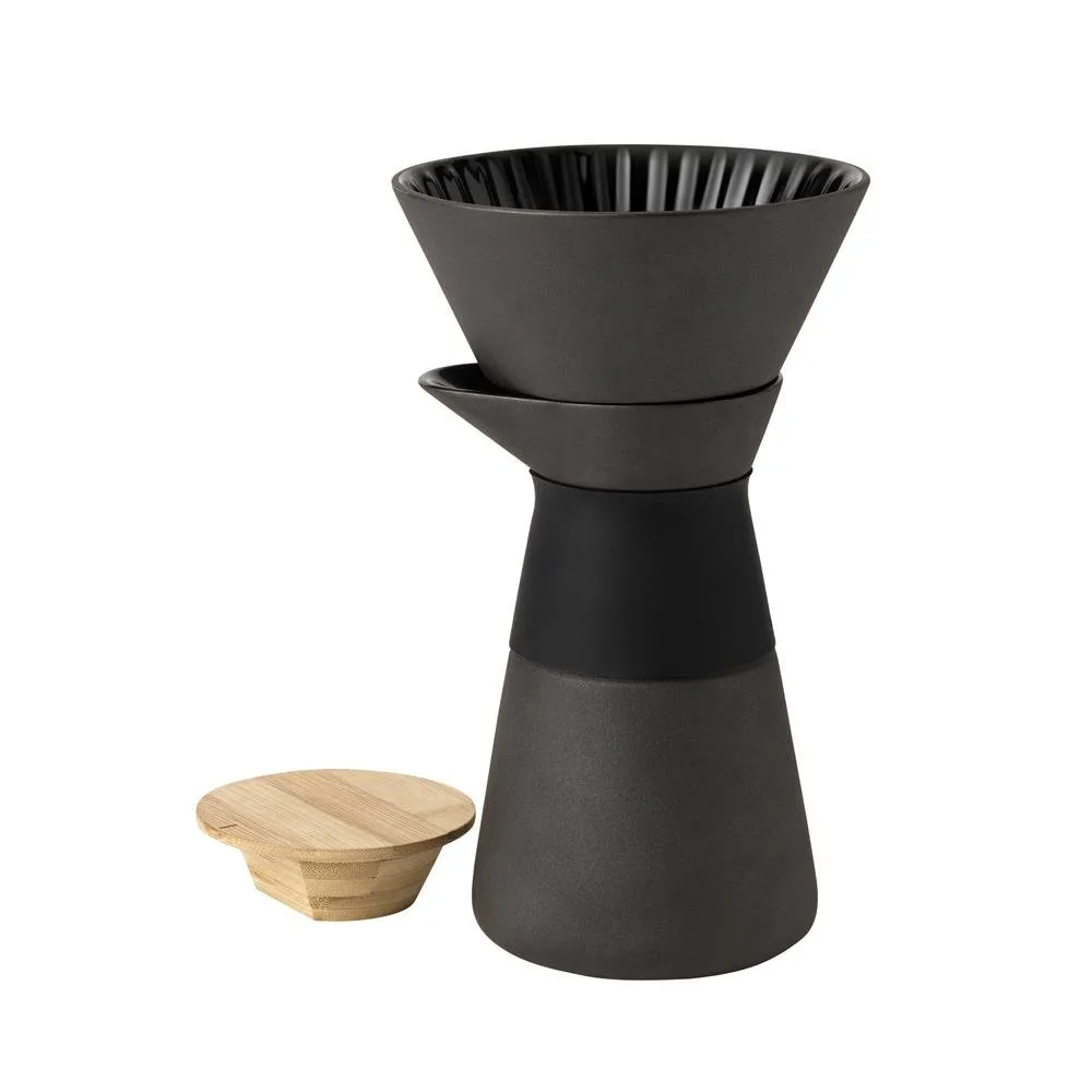 Cafetière à filtre Theo, noir Stelton