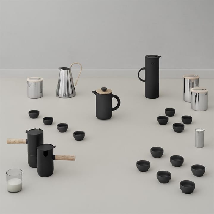 Cafetière à piston Theo, Noir Stelton