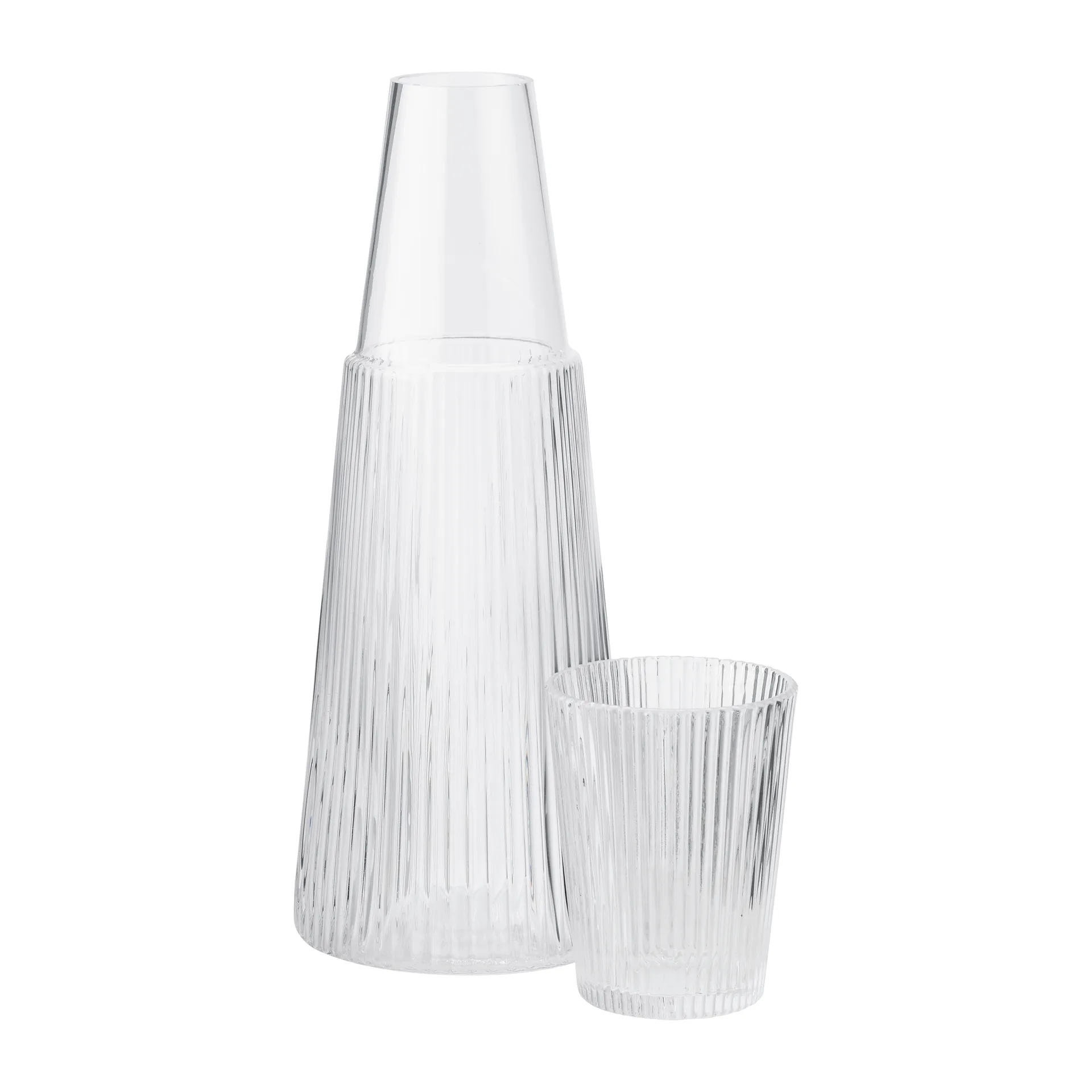 Carafe avec verre Pilastro, Clear Stelton
