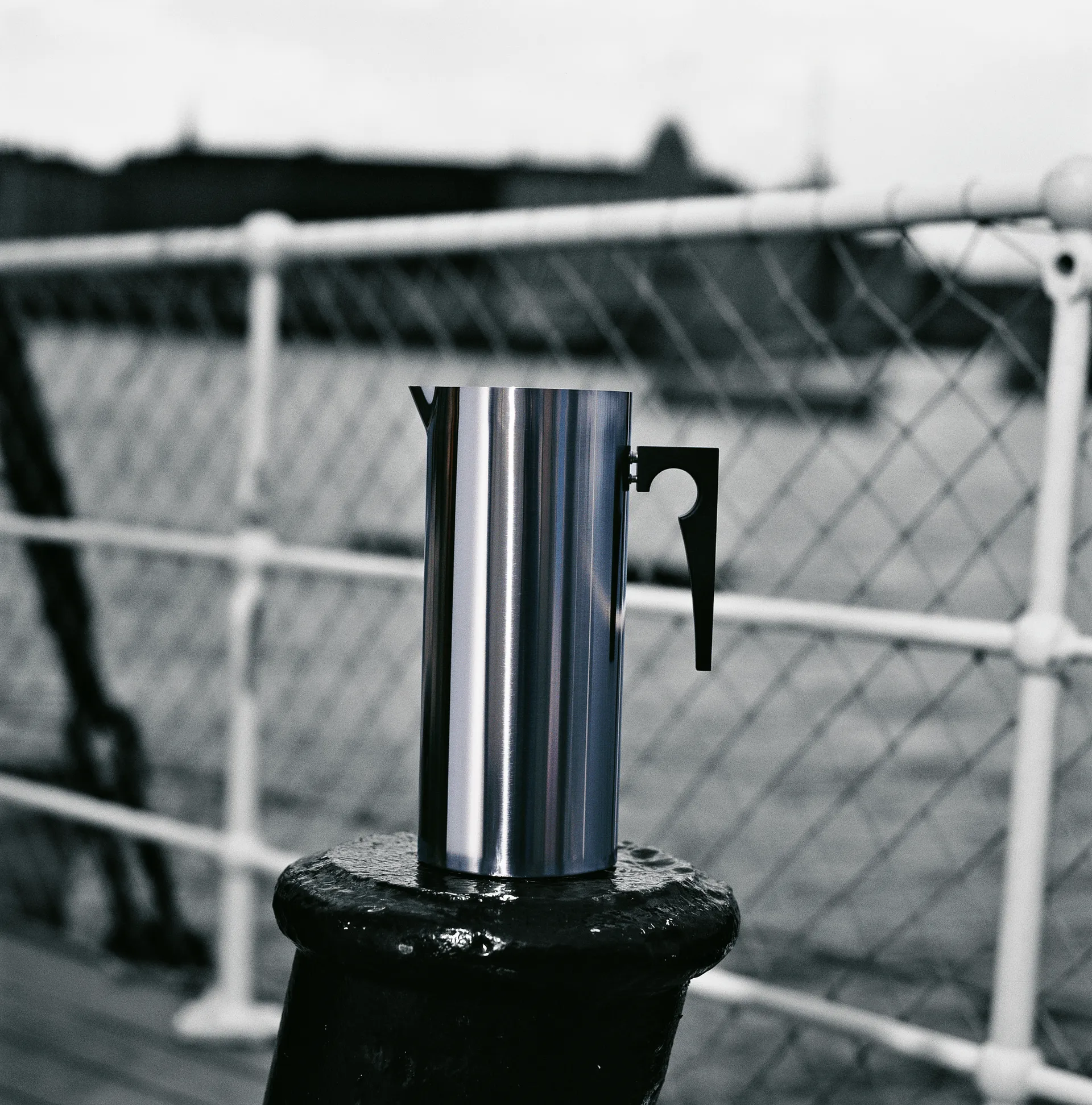 Carafe Cylinda Line, acier Stelton