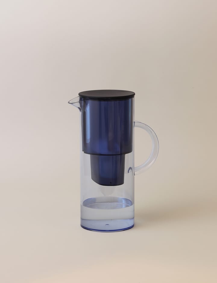 Carafe EM77 avec filtre à eau 2 L, Blue Stelton