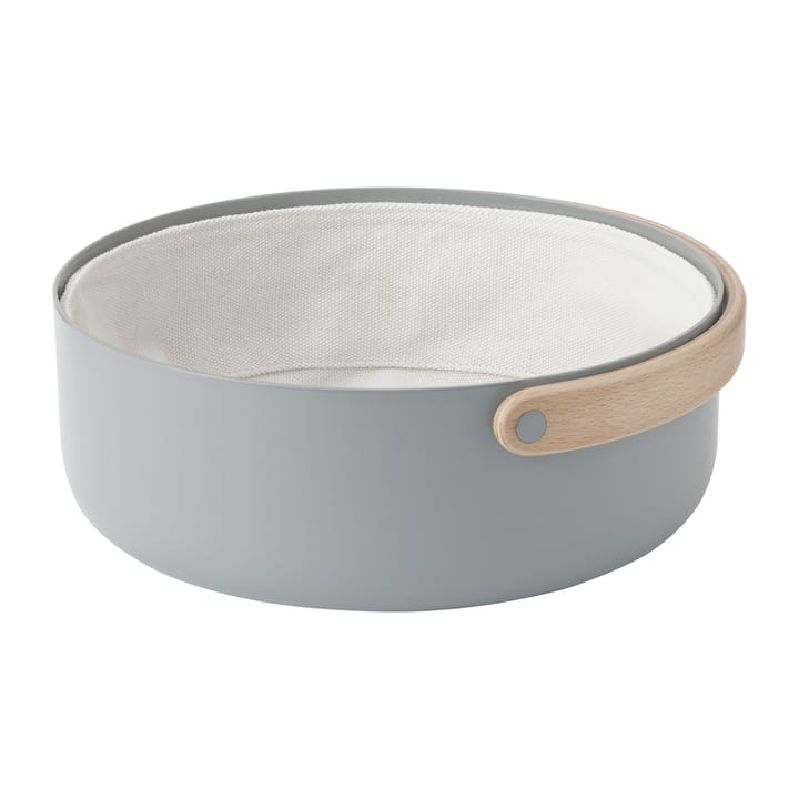 Corbeille à pain Emma avec poignée Ø23 cm - Gris-Hêtre - Stelton