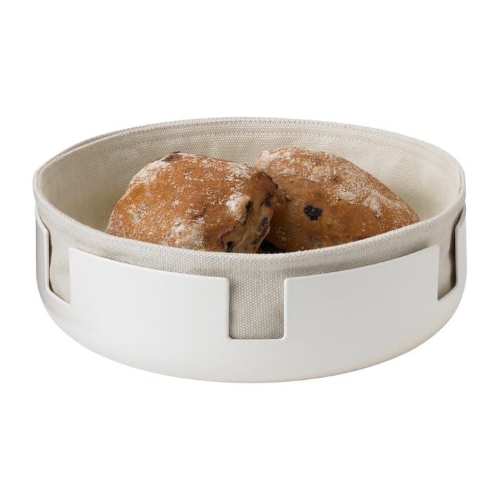 Corbeille à pain Luna Ø21,5 cm, Blanc doux Stelton