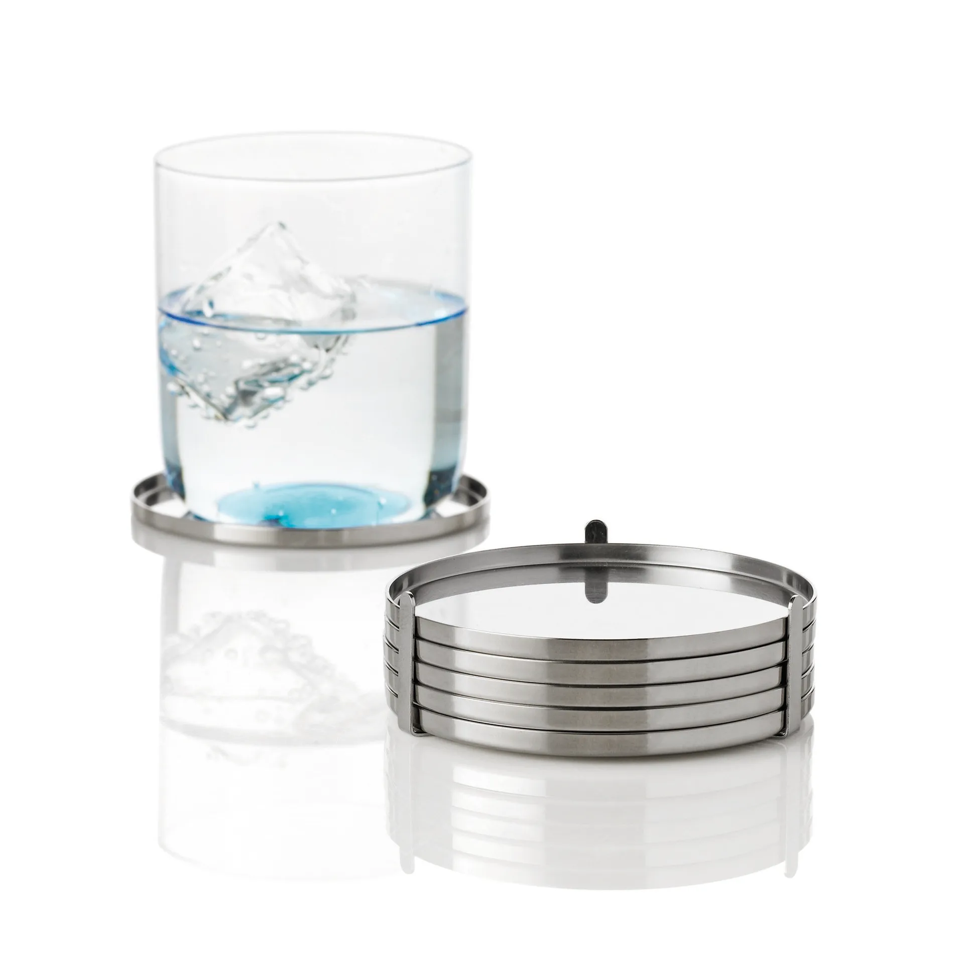 Dessous de verre AJ, acier inoxydable Stelton