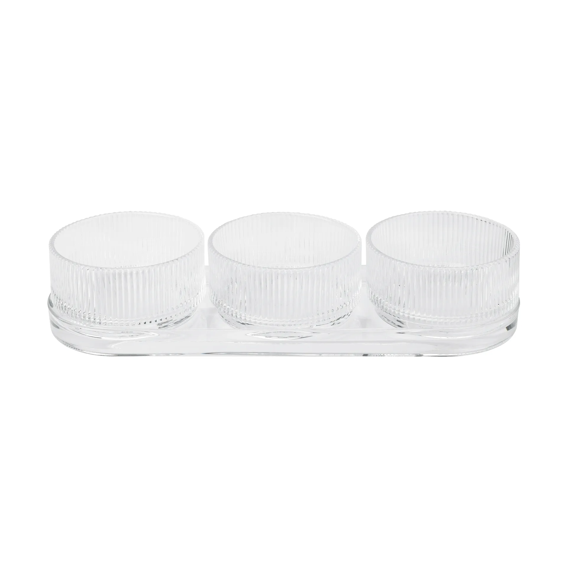 Ensemble pour tapas Pilastro Lot de 4, Clear Stelton
