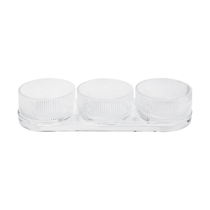 Ensemble pour tapas Pilastro Lot de 4 - Clear - Stelton